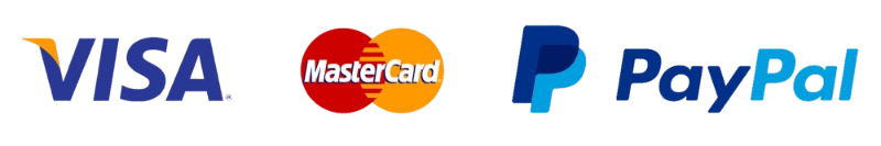 Visa Mastercard PayPal