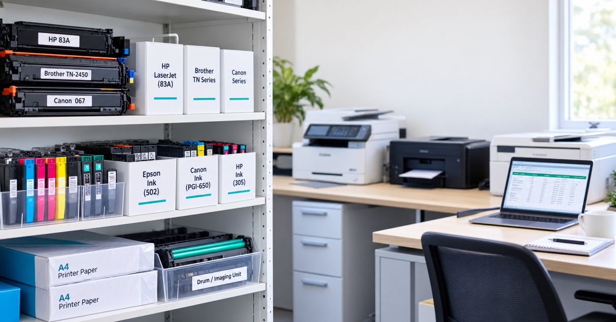 How to Build a Reliable Printer Supply System for a Multi-Printer Office