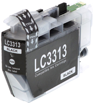 1 x Compatible Brother LC-3313 Black Ink Cartridge LC-3313BK