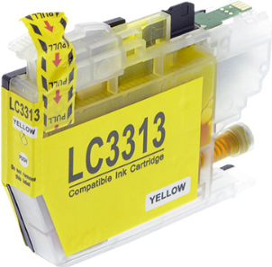 1 x Compatible Brother LC-3313 Yellow Ink Cartridge LC-3313Y