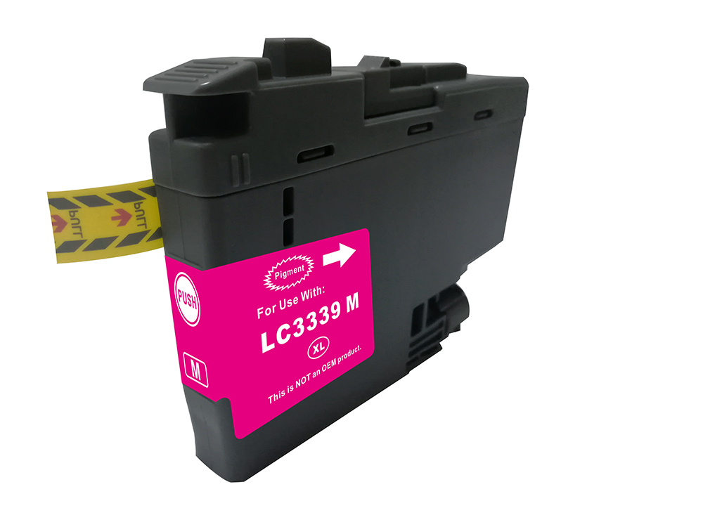 1 x Compatible Brother LC-3339XL Magenta Ink Cartridge LC-3339XLM