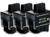 3 x Compatible Brother LC-47 Black Ink Cartridge LC-47BK