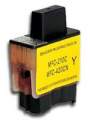 1 x Compatible Brother LC-47 Yellow Ink Cartridge LC-47Y