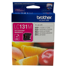 1 x Genuine Brother LC-131 Magenta Ink Cartridge LC-131M