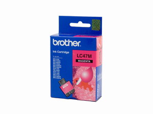 1 x Genuine Brother LC-47 Magenta Ink Cartridge LC-47M