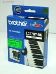 1 x Genuine Brother LC-57 Black Ink Cartridge High Yield LC-57BKHY