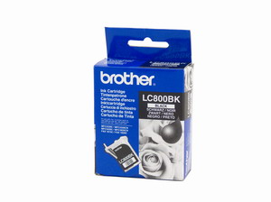 1 x Genuine Brother LC-800 Black Ink Cartridge LC-800BK