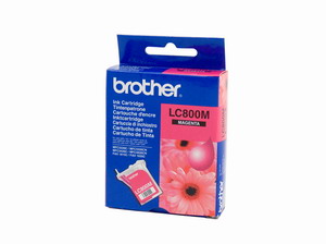 1 x Genuine Brother LC-800 Magenta Ink Cartridge LC-800M
