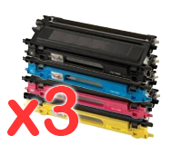 3 Lots of 4 Pack Compatible Brother TN-155 Toner Cartridge Set