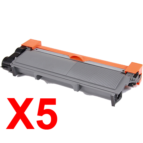 5 x Compatible Brother TN-2350 Toner Cartridge High Yield