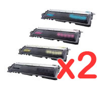 2 Lots of 4 Pack Compatible Brother TN-240 Toner Cartridge Set