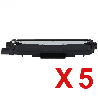 5 x Compatible Brother TN-253BK Black Toner Cartridge