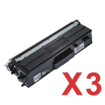 3 x Compatible Brother TN-446BK Black Toner Cartridge Super High Yield