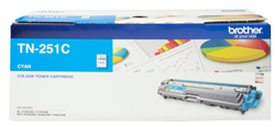 1 x Genuine Brother TN-251C Cyan Toner Cartridge