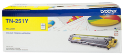 1 x Genuine Brother TN-251Y Yellow Toner Cartridge