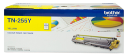 1 x Genuine Brother TN-255Y Yellow Toner Cartridge