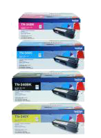 4 Pack Genuine Brother TN-340 Toner Cartridge Set
