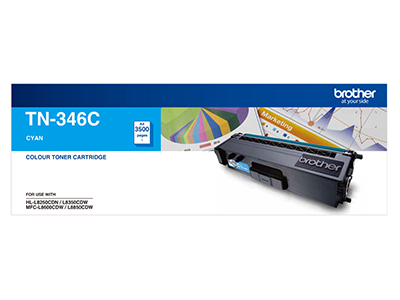 1 x Genuine Brother TN-446C Cyan Toner Cartridge Super High Yield