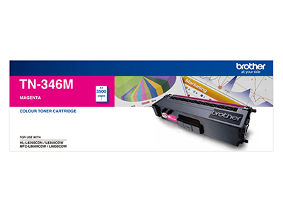 1 x Genuine Brother TN-446M Magenta Toner Cartridge Super High Yield