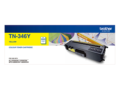 1 x Genuine Brother TN-446Y Yellow Toner Cartridge Super High Yield