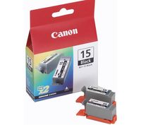1 x Genuine Canon BCI-15BK Black Ink Cartridge