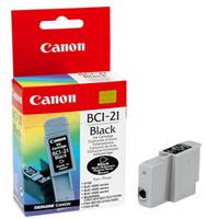 1 x Genuine Canon BCI-21BK Black Ink Cartridge