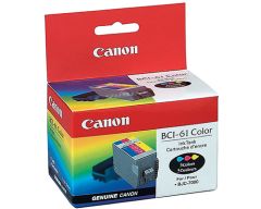 1 x Genuine Canon BCI-61 Colour Ink Cartridge
