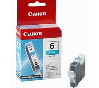 1 x Genuine Canon BCI-6C Cyan Ink Cartridge