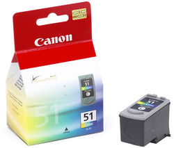 1 x Genuine Canon CL-51 Colour Ink Cartridge