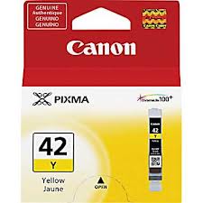 1 x Genuine Canon CLI-42Y Yellow Ink Cartridge