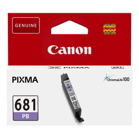 1 x Genuine Canon CLI-681PB Photo Blue Ink Cartridge