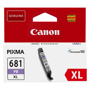 1 x Genuine Canon CLI-681XLPB Photo Blue Ink Cartridge High Yield