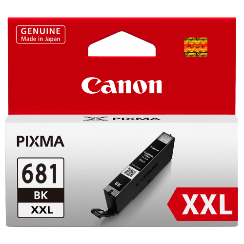 1 x Genuine Canon CLI-681XXLBK Black Ink Cartridge Extra High Yield