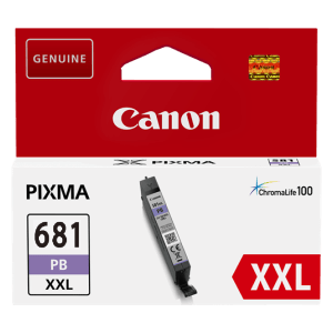 1 x Genuine Canon CLI-681XXLPB Photo Blue Ink Cartridge Extra High Yield