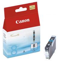 1 x Genuine Canon CLI-8PC Photo Cyan Ink Cartridge