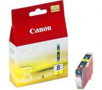 1 x Genuine Canon CLI-8Y Yellow Ink Cartridge