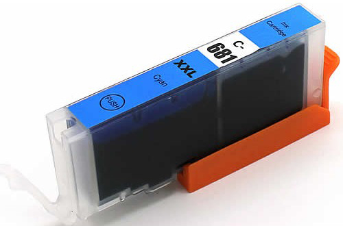 1 x Compatible Canon CLI-681XXLC Cyan Ink Cartridge Extra High Yield