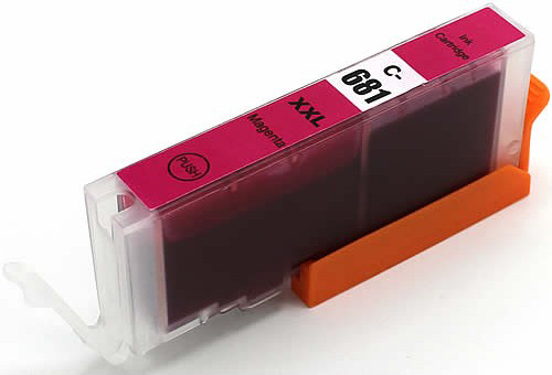 1 x Compatible Canon CLI-681XXLM Magenta Ink Cartridge Extra High Yield