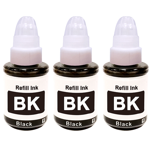 3 x Compatible Canon GI-60PGBK Black Ink Bottle