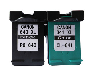 2 Pack Compatible Canon PG-640XL CL-641XL Ink Cartridge Set (1BK,1C)