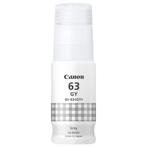 1 x Genuine Canon GI-63GY Grey Ink Bottle