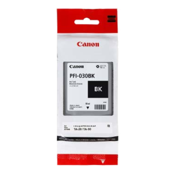 1 x Genuine Canon PFI-030BK Black Ink Cartridge