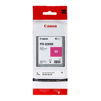 1 x Genuine Canon PFI-030M Magenta Ink Cartridge