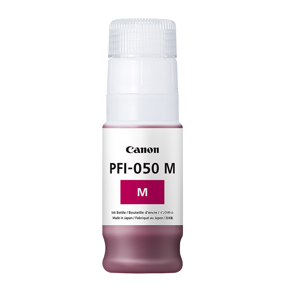 1 x Genuine Canon PFI-050M Magenta Ink Cartridge