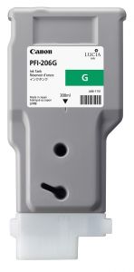 1 x Genuine Canon PFI-206G Green Ink Cartridge