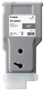 1 x Genuine Canon PFI-206GY Grey Ink Cartridge