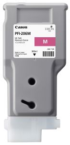 1 x Genuine Canon PFI-206M Magenta Ink Cartridge
