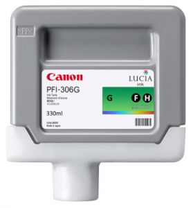 1 x Genuine Canon PFI-306G Green Ink Cartridge