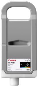 1 x Genuine Canon PFI-706BK Black Ink Cartridge