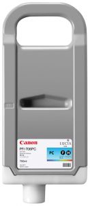 1 x Genuine Canon PFI-706PC Photo Cyan Ink Cartridge